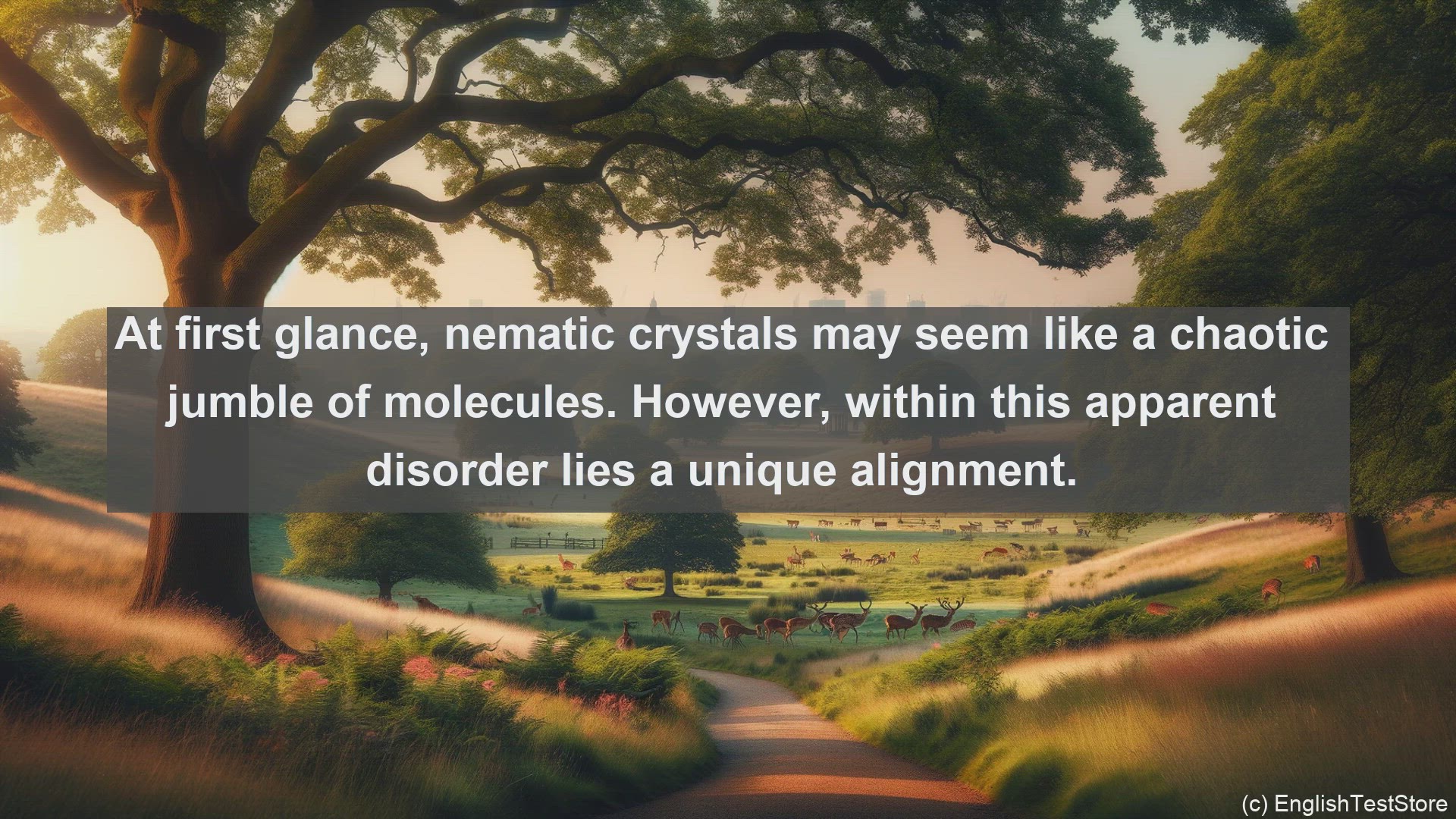 'Video thumbnail for Nematic crystal in science  definition and examples'