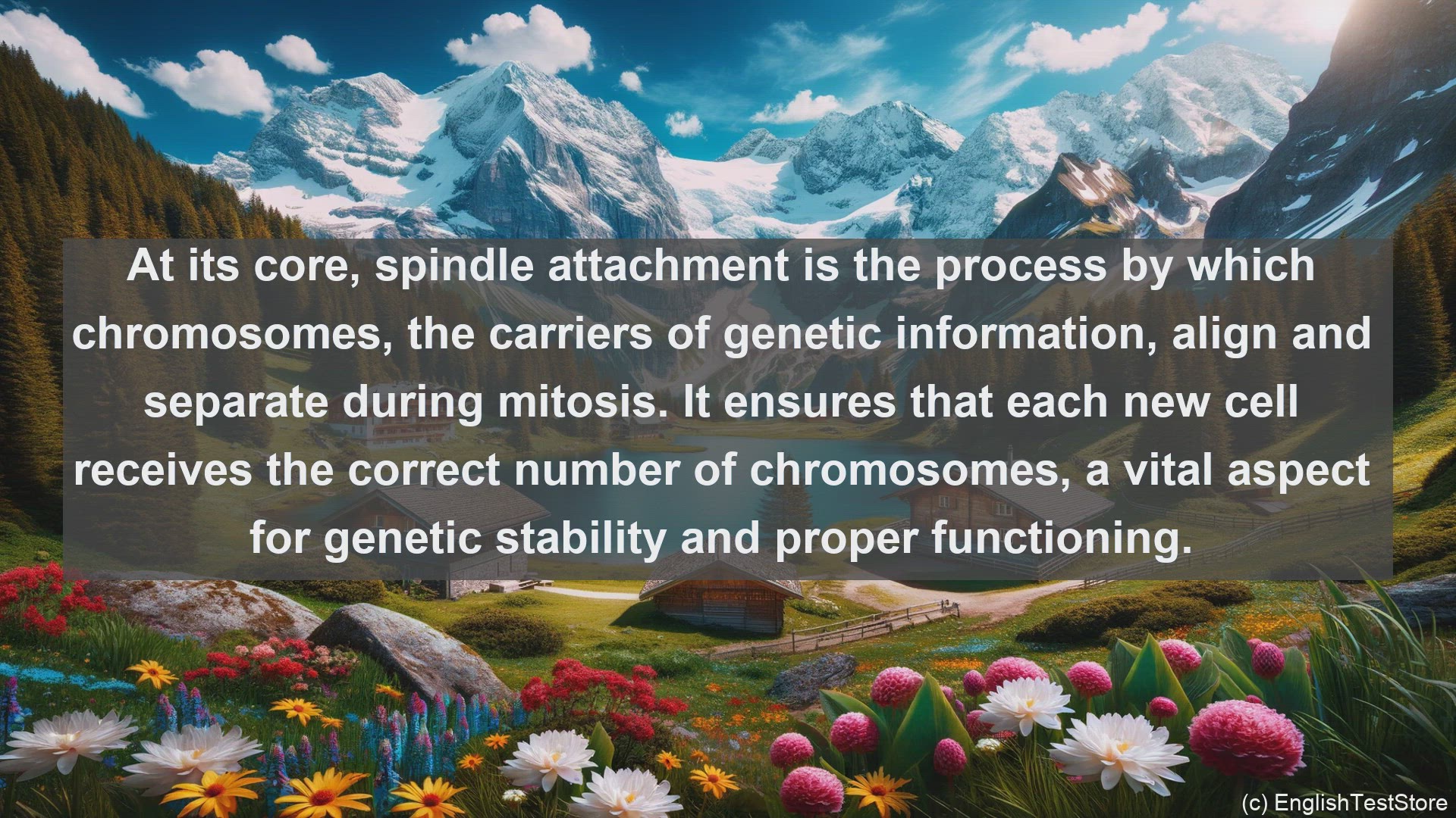 'Video thumbnail for Spindle attachment in science  definition and examples'