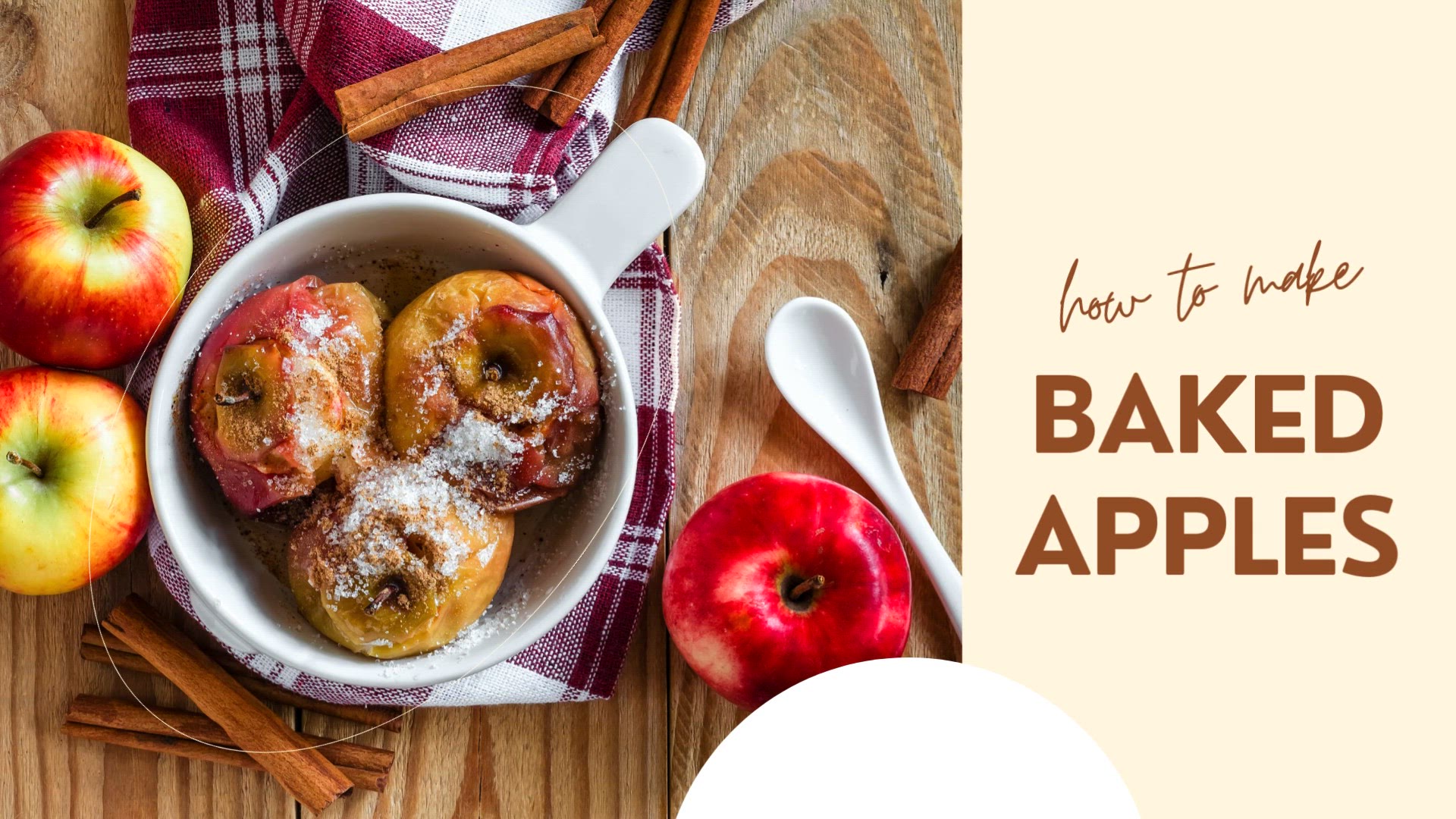 'Video thumbnail for Baked Apples'