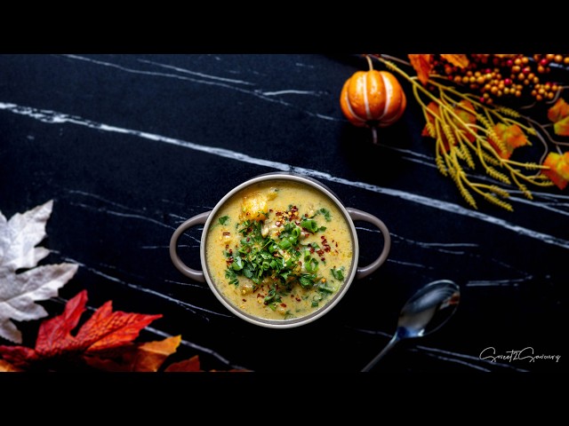 Video thumbnail for Simple Pork and Pumpkin Soup Recipe with Coconut Milk - Perfect Winter Comfort Food