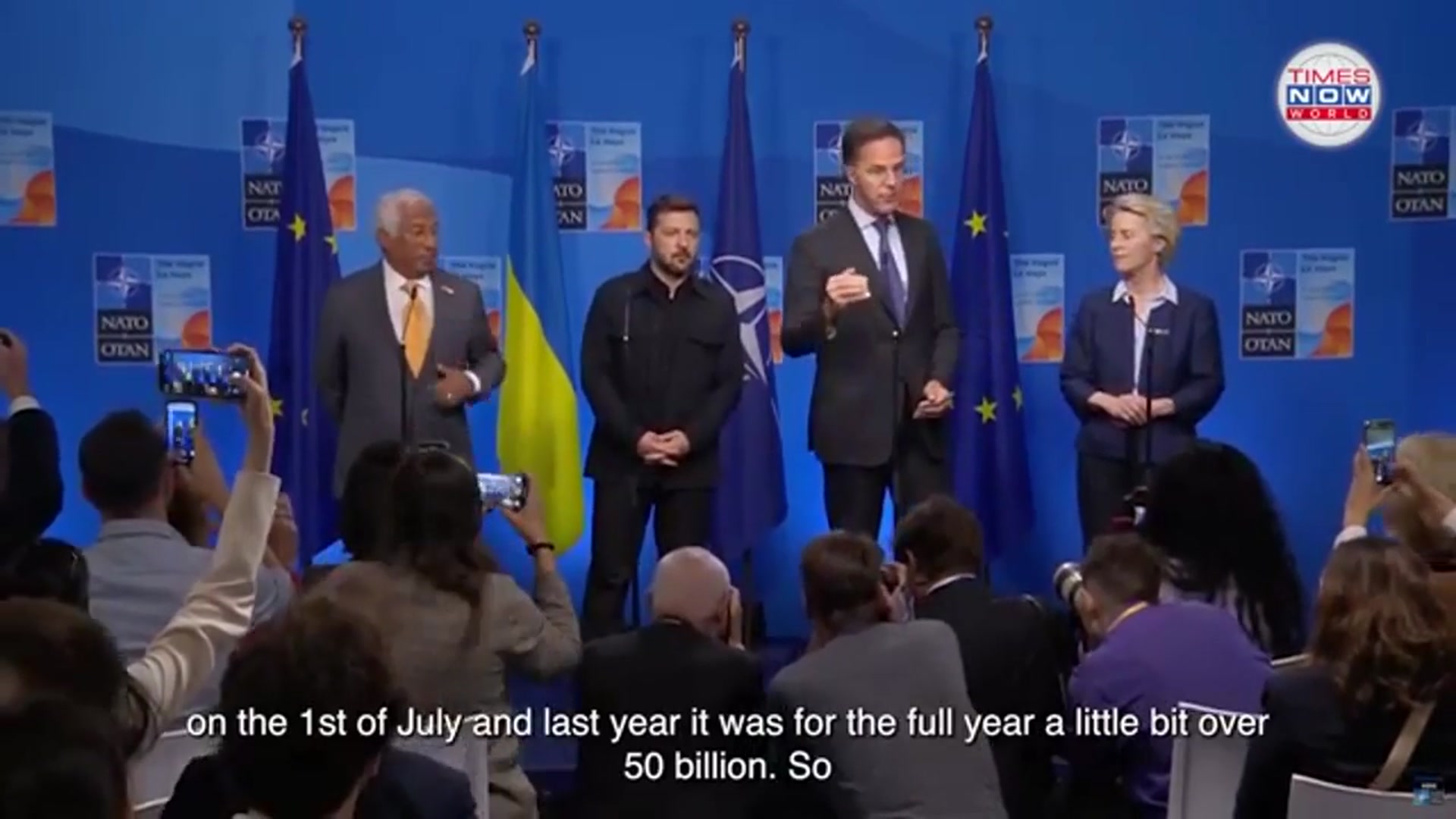 'Video thumbnail for EU Drops “Biting” 18th Sanctions on Russia at Hague Summit, €35 Billion Aid Boost for Ukraine'