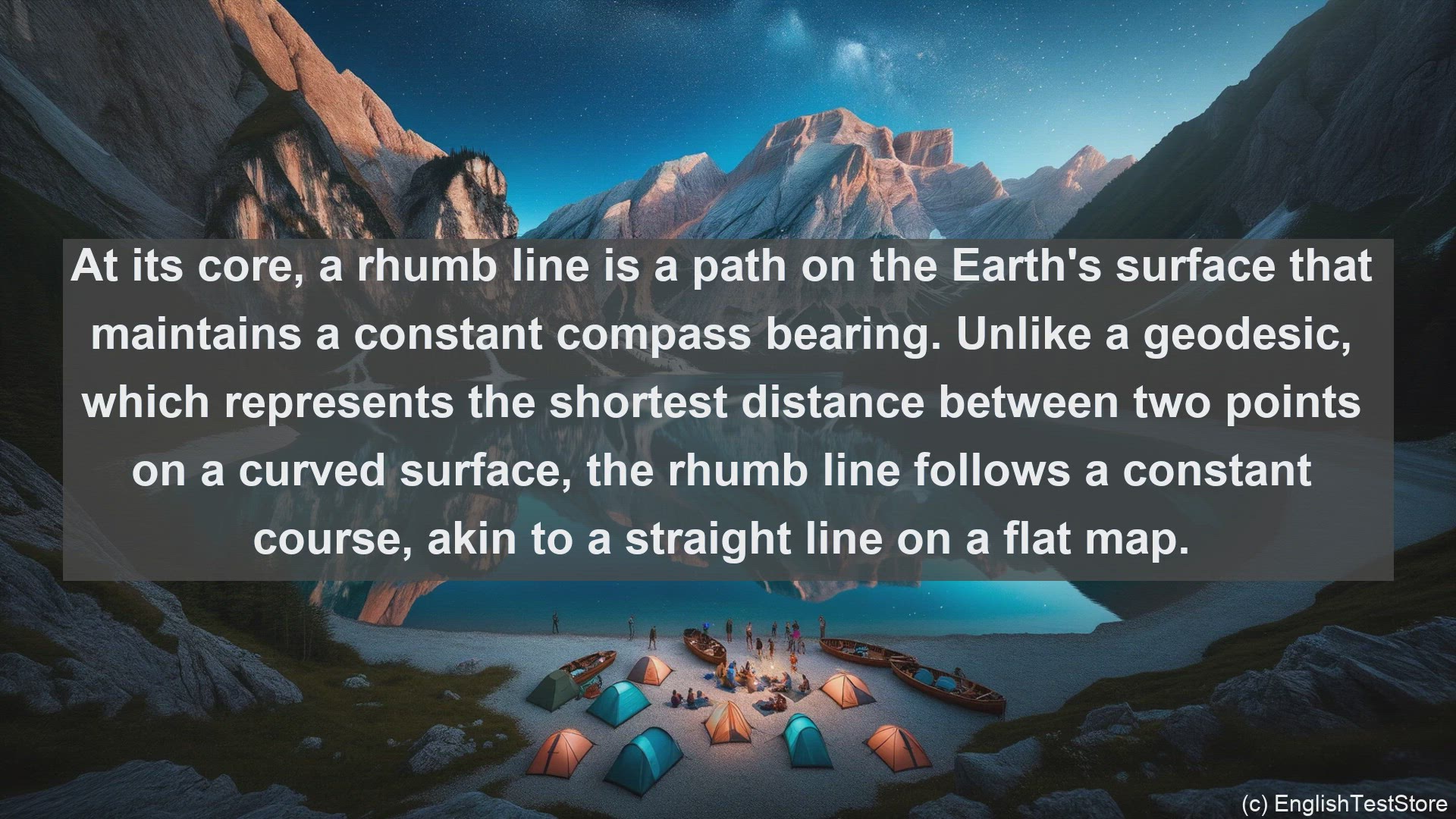 'Video thumbnail for Rhumb line in science  definition and examples'