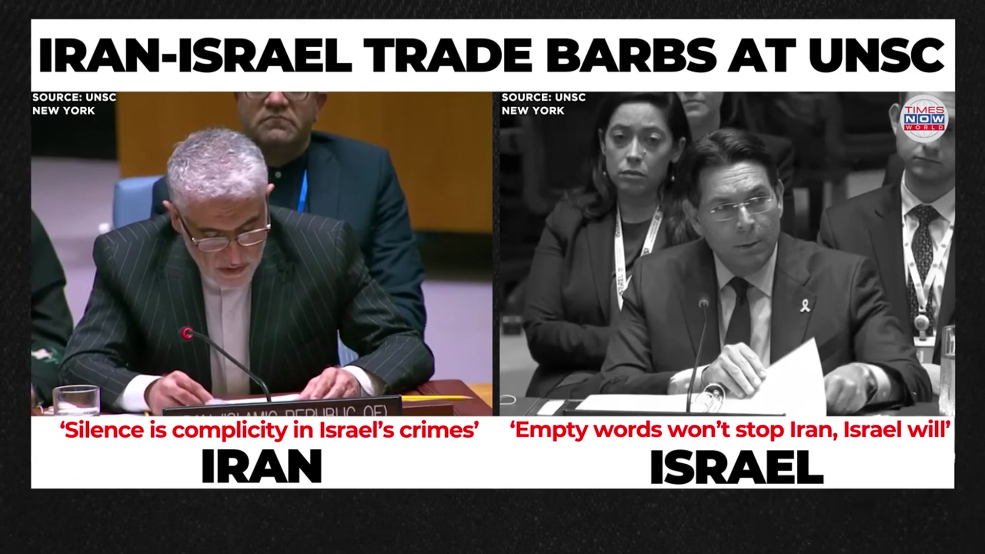 'Video thumbnail for HEATED EXCHANGE! Iranian Diplomat Calls Israel 'Most Dangerous Regime''