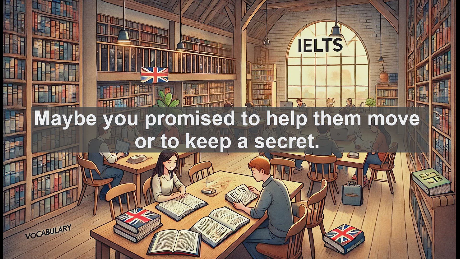 'Video thumbnail for 2500 Must Know IELTS 5.5 Vocabulary - Understanding 'Promise': Boost Your IELTS Score'