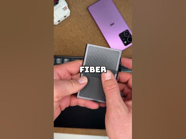 Video thumbnail for LORZOR Wallet Carbon Fiber (Unboxing)