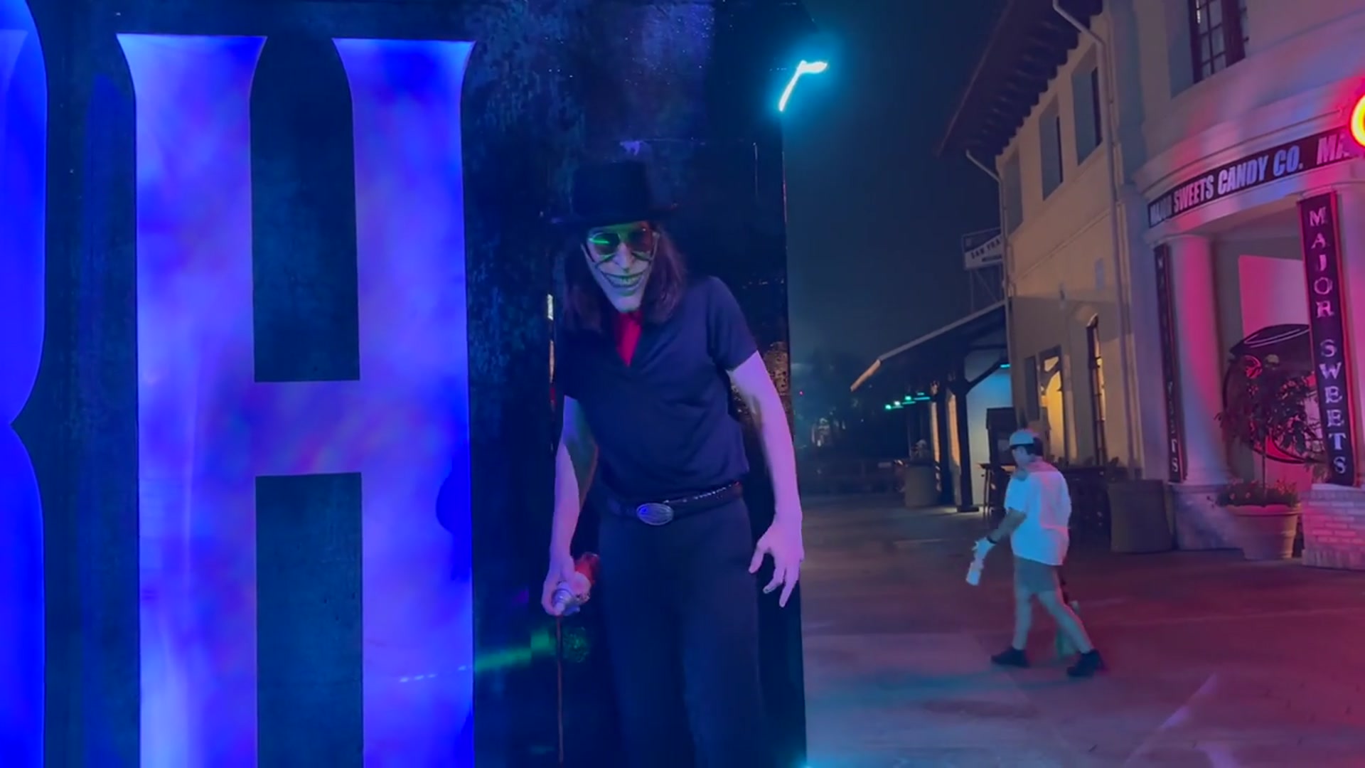 'Video thumbnail for Enter the Blumhouse Scare Zone at Halloween Horror Nights 2024'