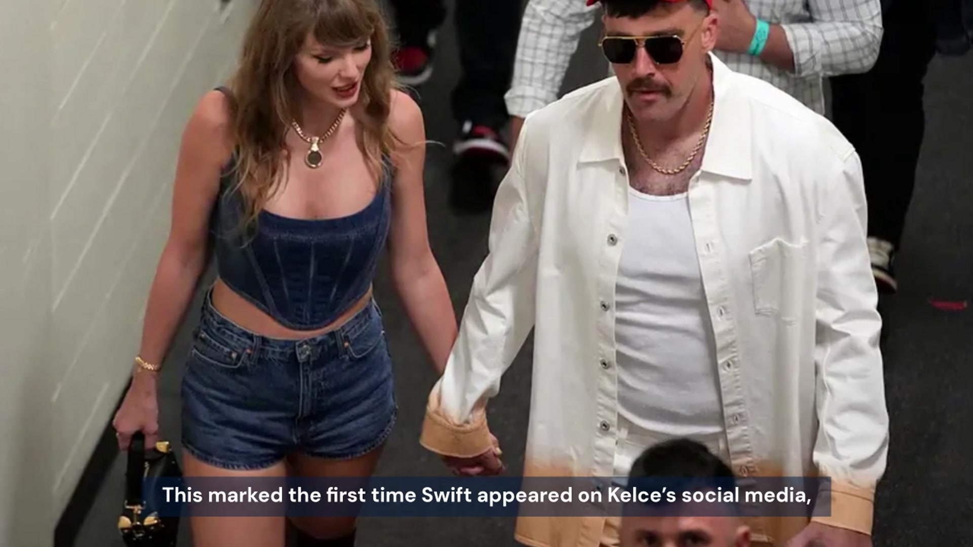 Video thumbnail for Taylor Swift has Travis Kelce more excited than might be expected after her surprising latest move