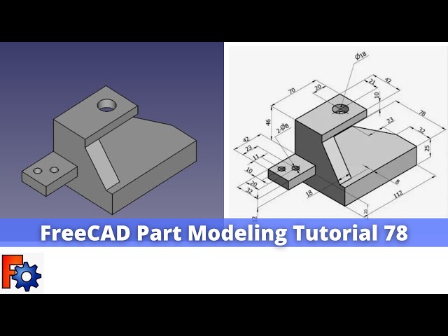 'Video thumbnail for FreeCAD Part Modeling Tutorial 78 | FreeCAD Tutorial | Mechnexus |'