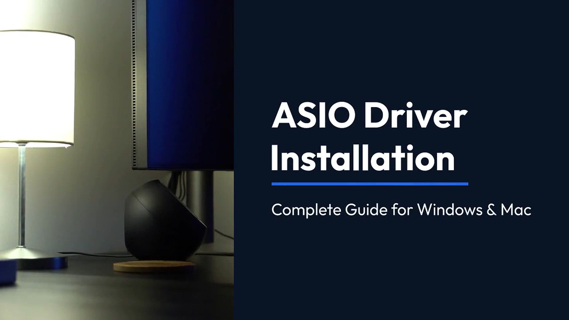 'Video thumbnail for ASIO Driver Installation Complete Guide'