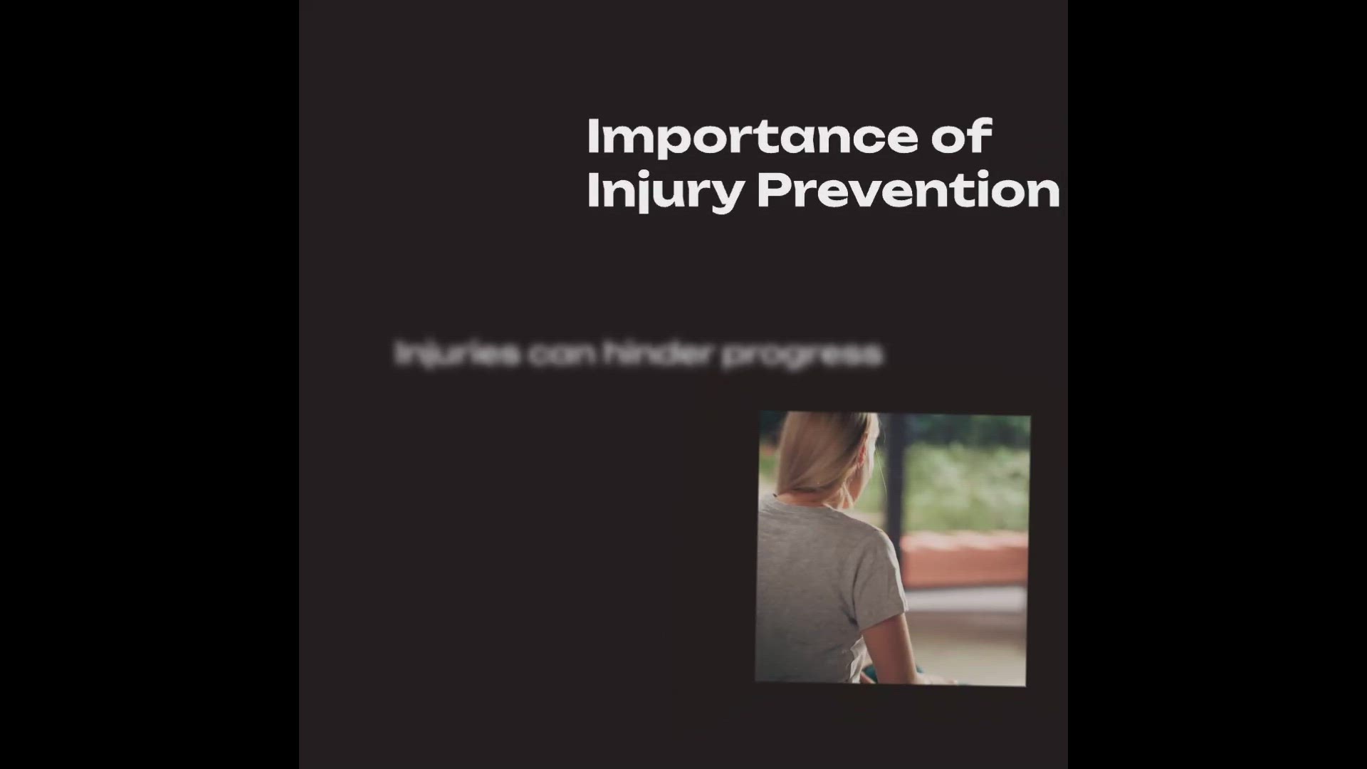 'Video thumbnail for Injury Prevention: Building Muscles Safely'