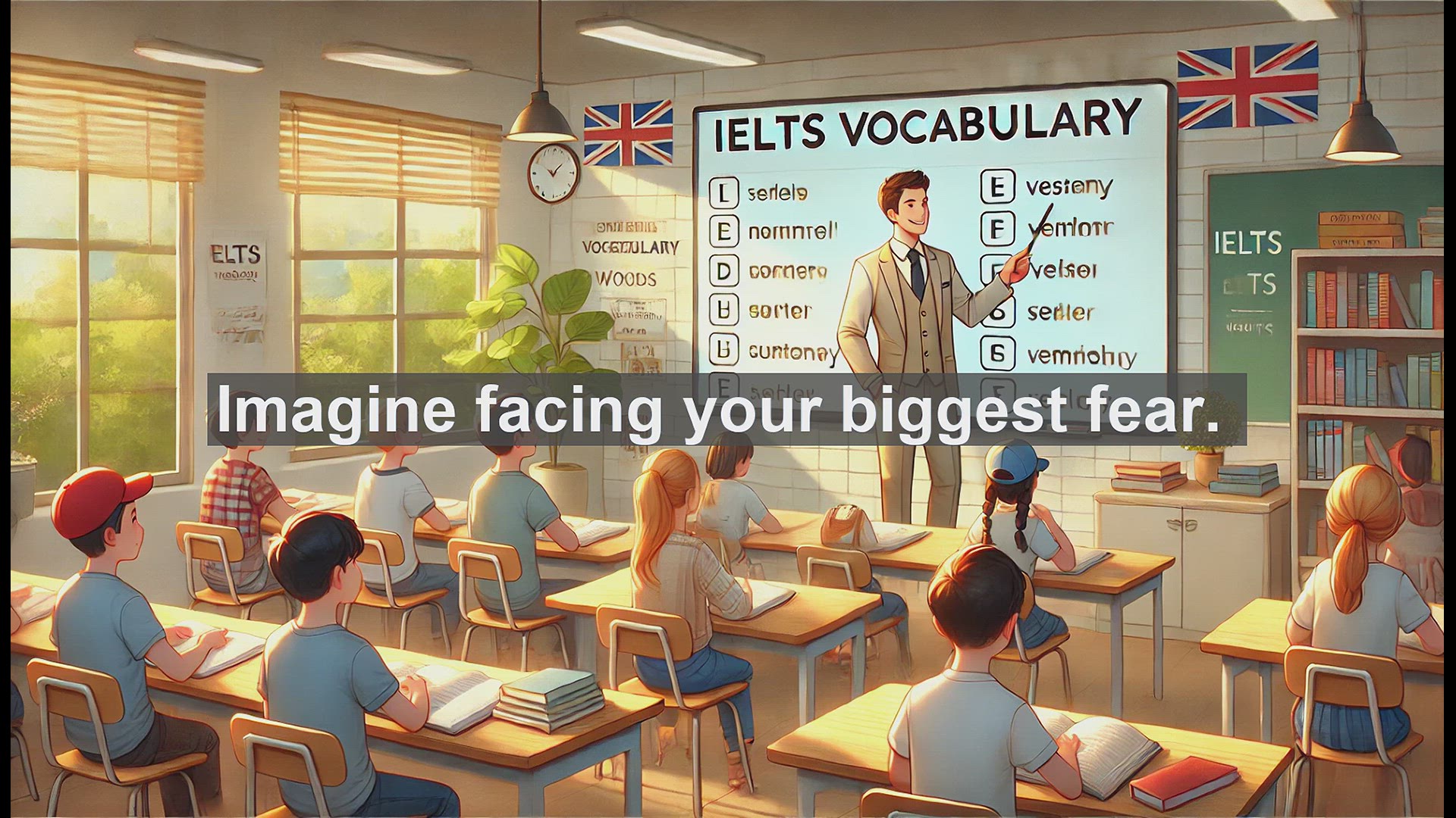 'Video thumbnail for 2500 Must Know IELTS 5.5 Vocabulary - Understanding 'Brave': Courage in the Face of Fear'