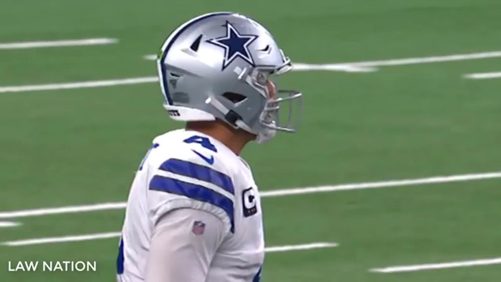 'Video thumbnail for law nation sports: dallas cowboys: michael gallup's impact & dak prescott's growth vs. green bay packers'