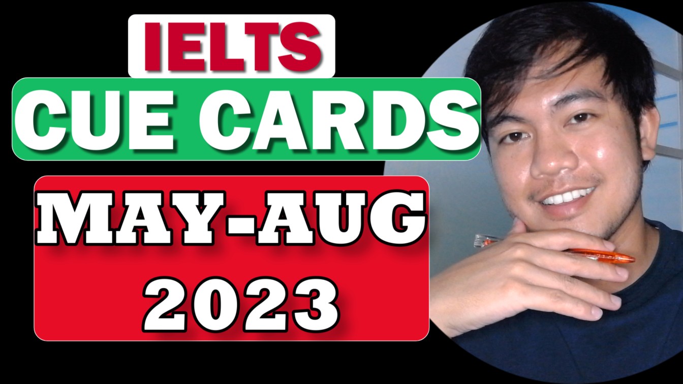 'Video thumbnail for CUE CARDS: MAY, JUNE, JULY,  AUGUST 2023 (IDEAS, LEXICAL RESOURCE,  TIPS)'