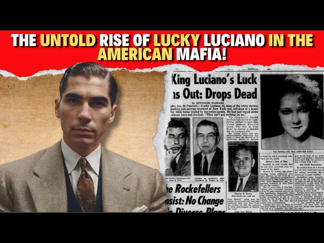 'Video thumbnail for The Secret Rise of Lucky Luciano in the American Mafia'