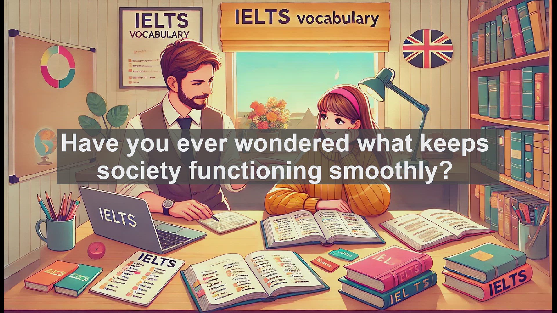 'Video thumbnail for 2500 Must Know IELTS 5.5 Vocabulary - Law: The Backbone of Society - Essential IELTS Vocabulary'