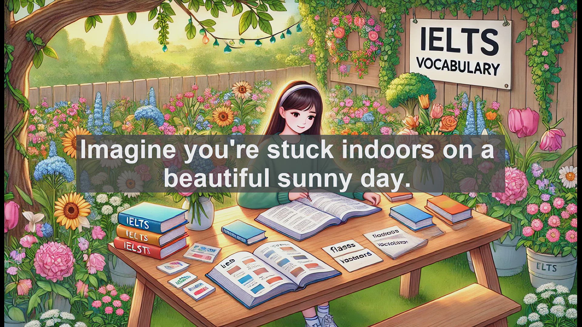 'Video thumbnail for 2500 Must Know IELTS 5.5 Vocabulary - Learn the Word 'Outside' for IELTS: Meanings and Usage'
