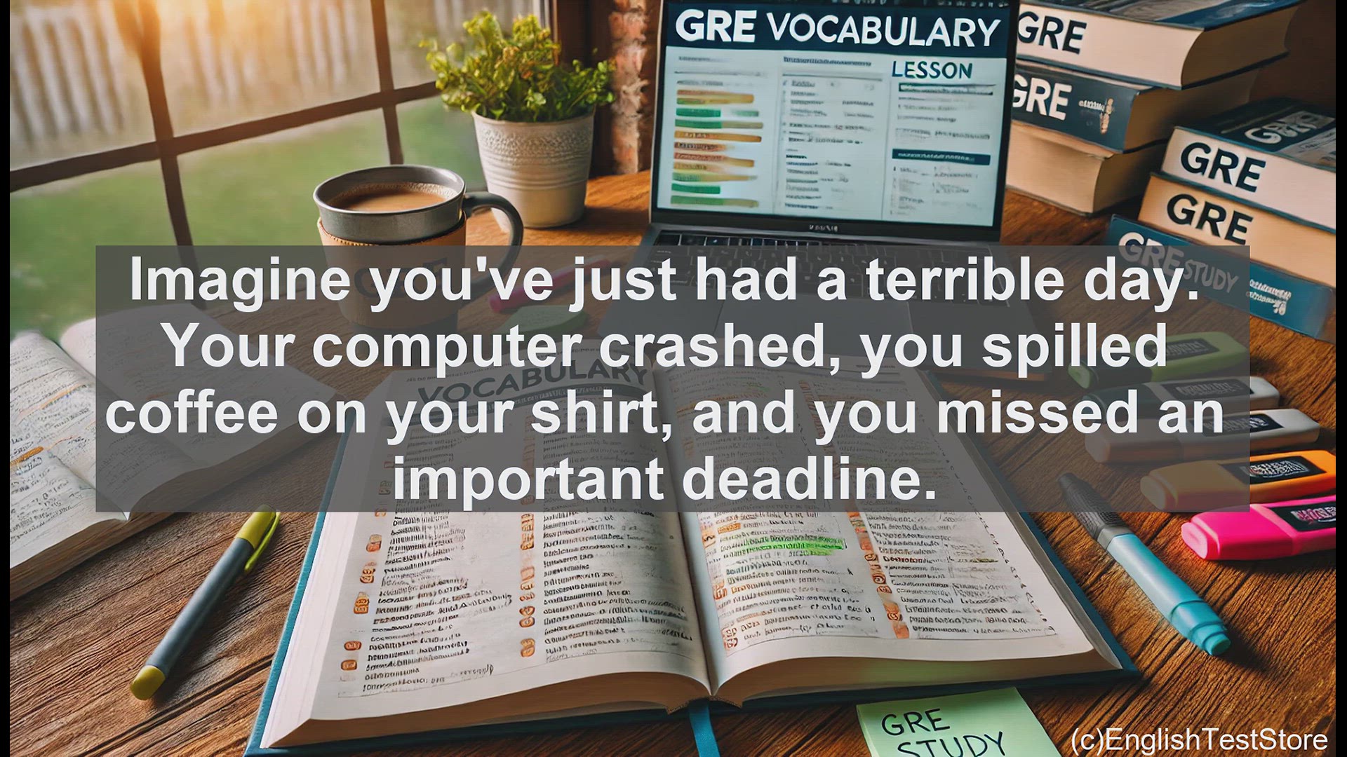 'Video thumbnail for GRE Vocabulary Lesson: Unleashing Emotions - The Power of Venting'