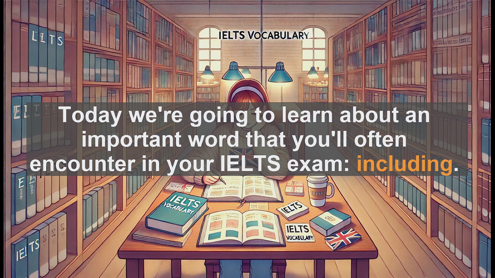 'Video thumbnail for 2500 Must Know IELTS 5.5 Vocabulary - Understanding 'Including': Essential IELTS Vocabulary'