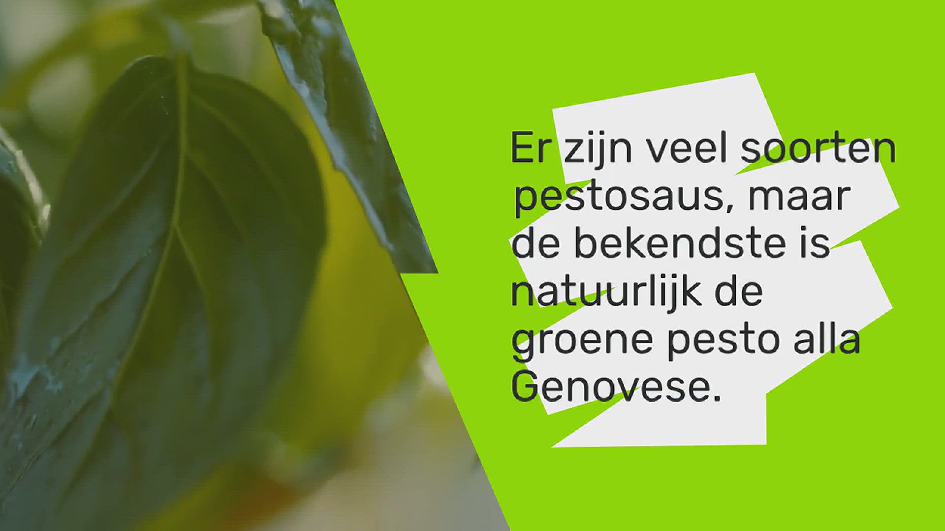 Video thumbnail for Pesto Genovese maken met het klassieke recept voor pesto