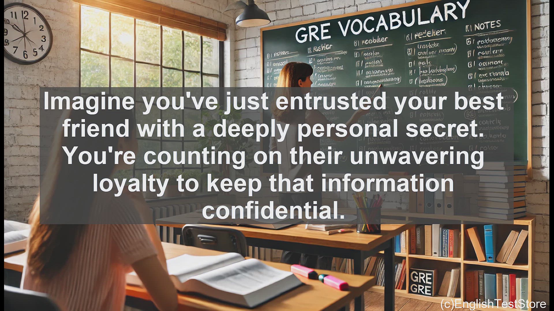 'Video thumbnail for GRE Vocabulary Lesson: The Power of Fidelity - Loyalty, Trust, and Commitment'
