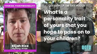 Video thumbnail for Elijah wants his kids to be strong-willed!