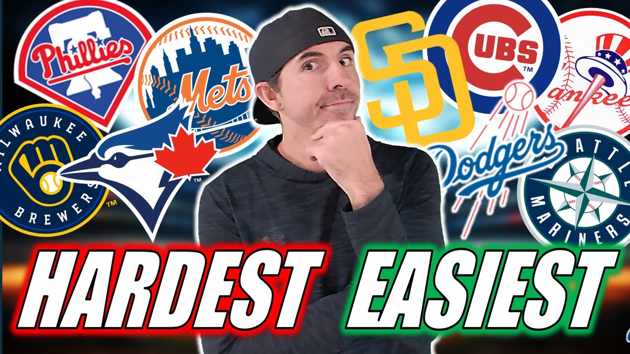 Video thumbnail for MLB Teams With The Hardest & The Easiest Road To The Postseason.