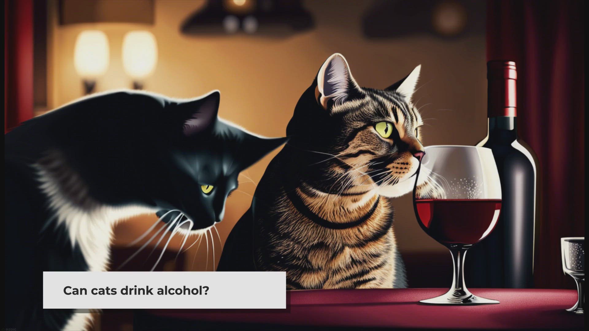Video thumbnail for Can Cats Drink Alcohol? Should They?