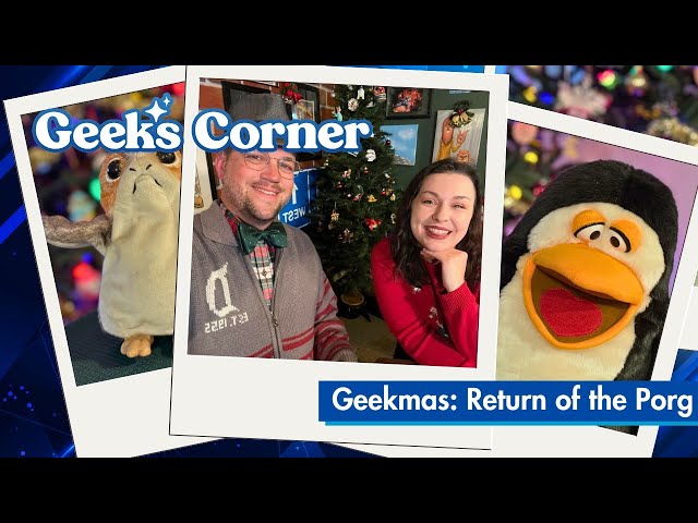 'Video thumbnail for Geekmas: Return of the Porg - GEEKS CORNER - Episode #742'