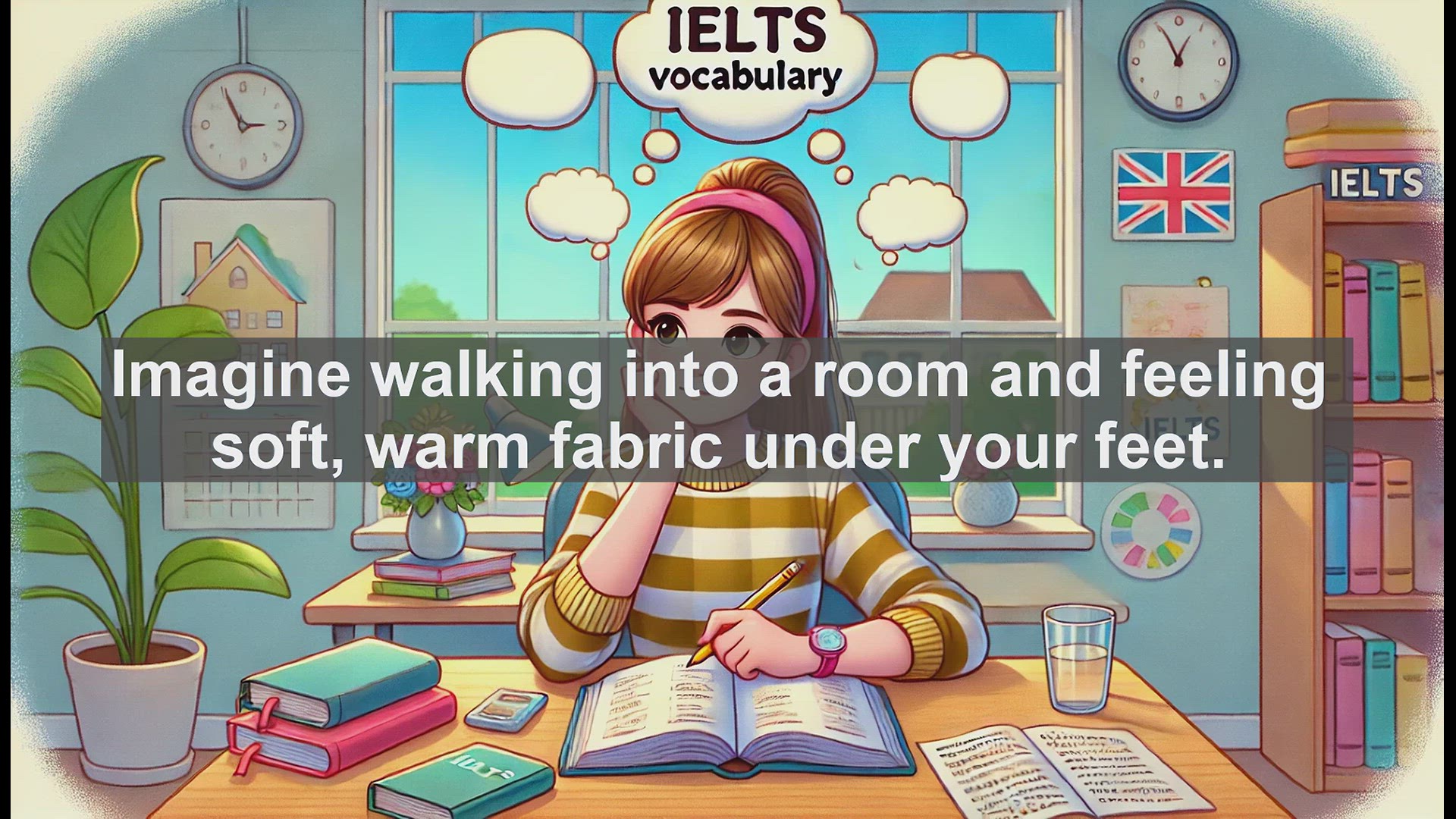 'Video thumbnail for 2500 Must Know IELTS 5.5 Vocabulary - Understanding 'Carpet': A Key Word for IELTS Success'
