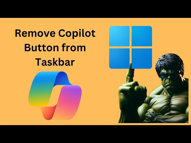 'Video thumbnail for How to Remove or Hide Copilot Button from Windows 11 Taskbar | GearUpWindows Tutorial'