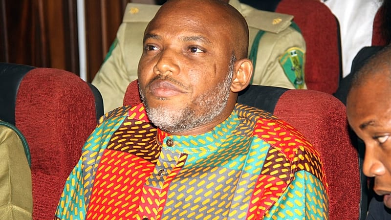 Video thumbnail for Nigerian court to deliver judgment in Nnamdi Kanu’s terrorism case on November 20