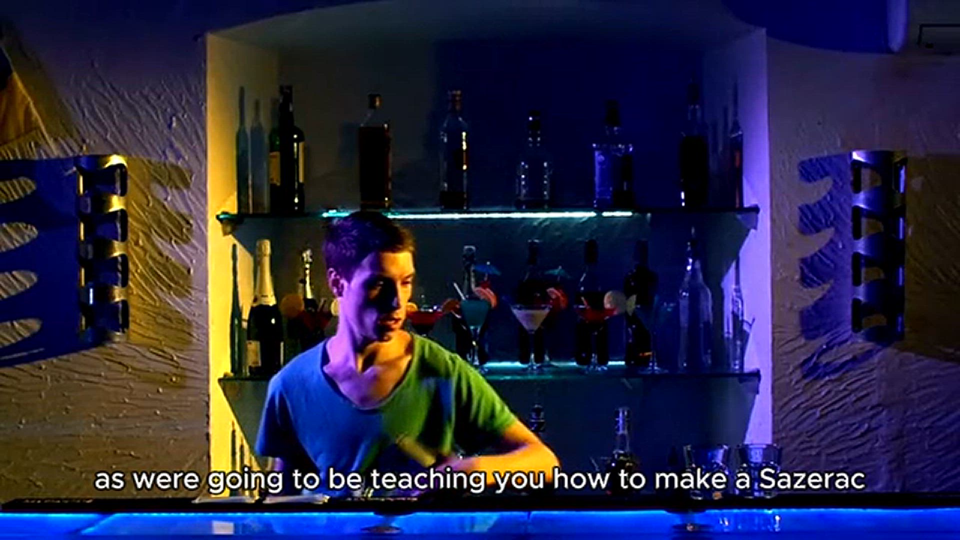 Video thumbnail for Sazerac recipe