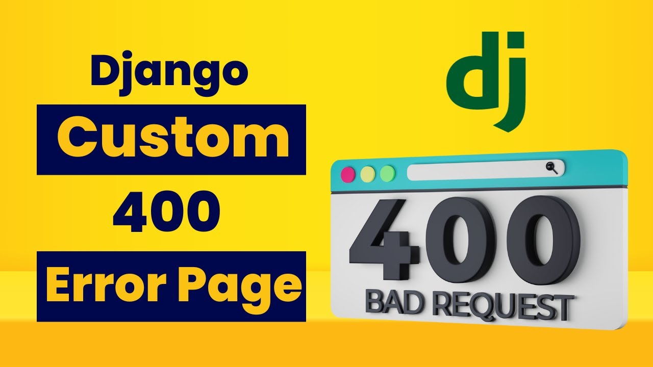 'Video thumbnail for Custom 404 Error Page Template in Django with Example'