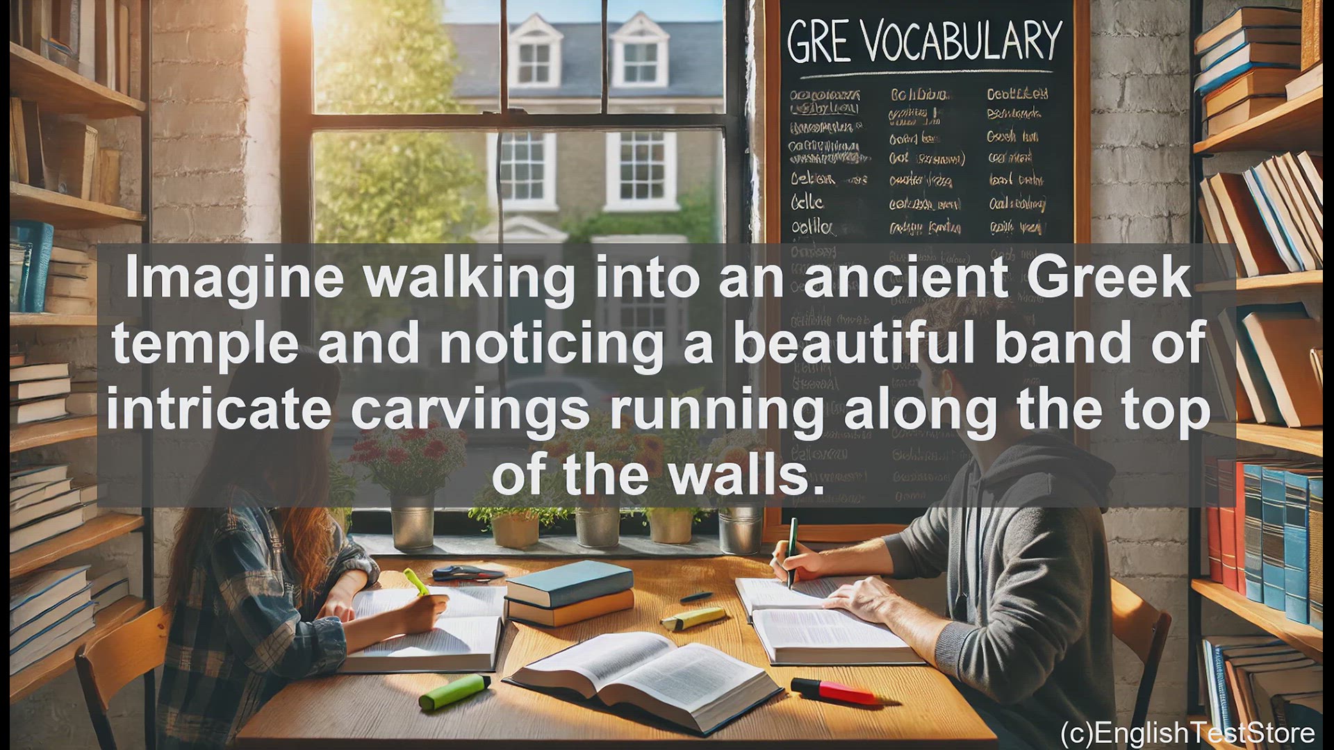 'Video thumbnail for GRE Vocabulary Lesson: Exploring the Architectural Gem - Frieze'
