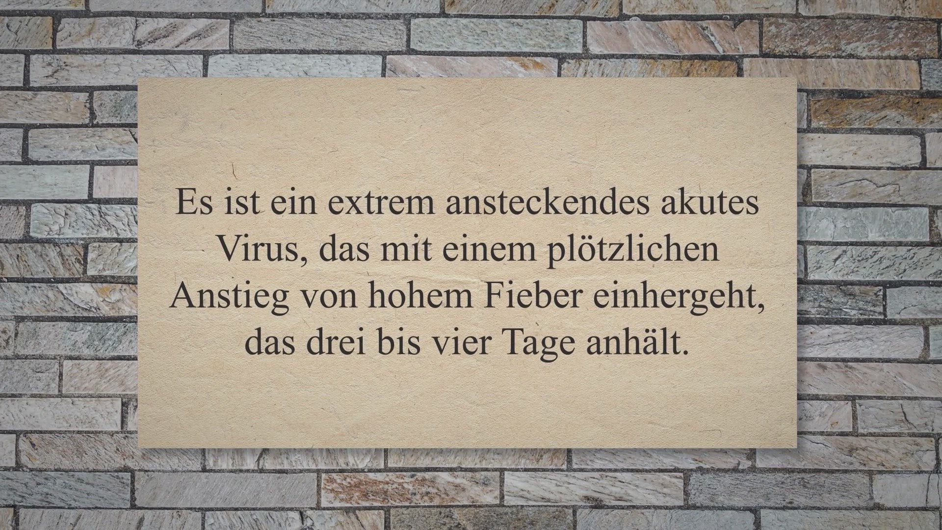 Video thumbnail for 3-Tage-Fieber – Erkennen, verstehen und wissen was hilft