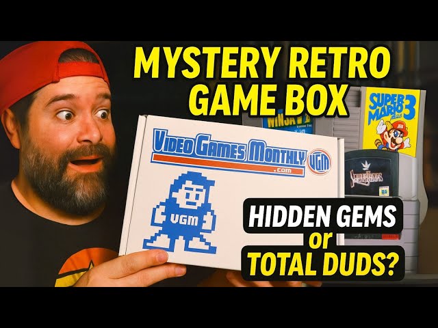 Video thumbnail for Mystery Retro Game Box UNBOXING – Hidden Gems or Total Duds?