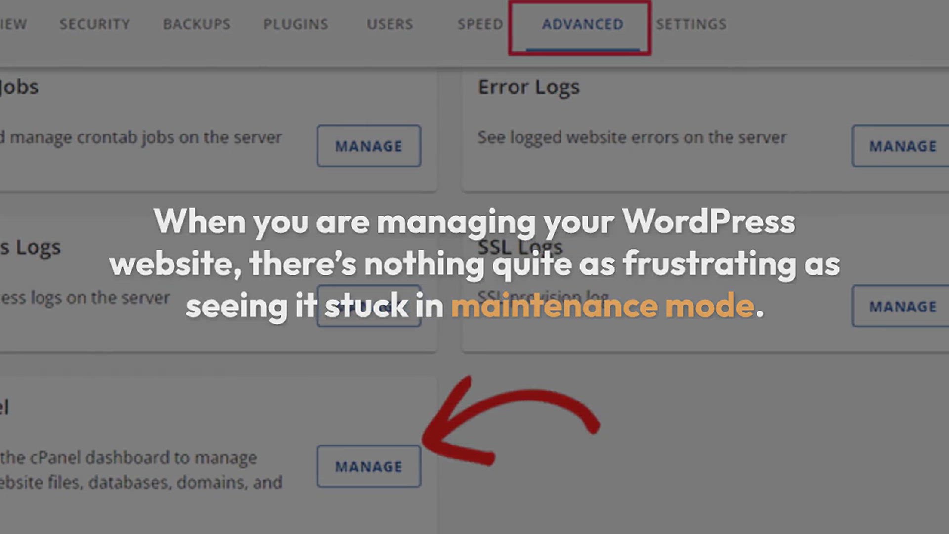 'Video thumbnail for How to Fix WordPress Stuck in Maintenance Mode (The Easy Way)'