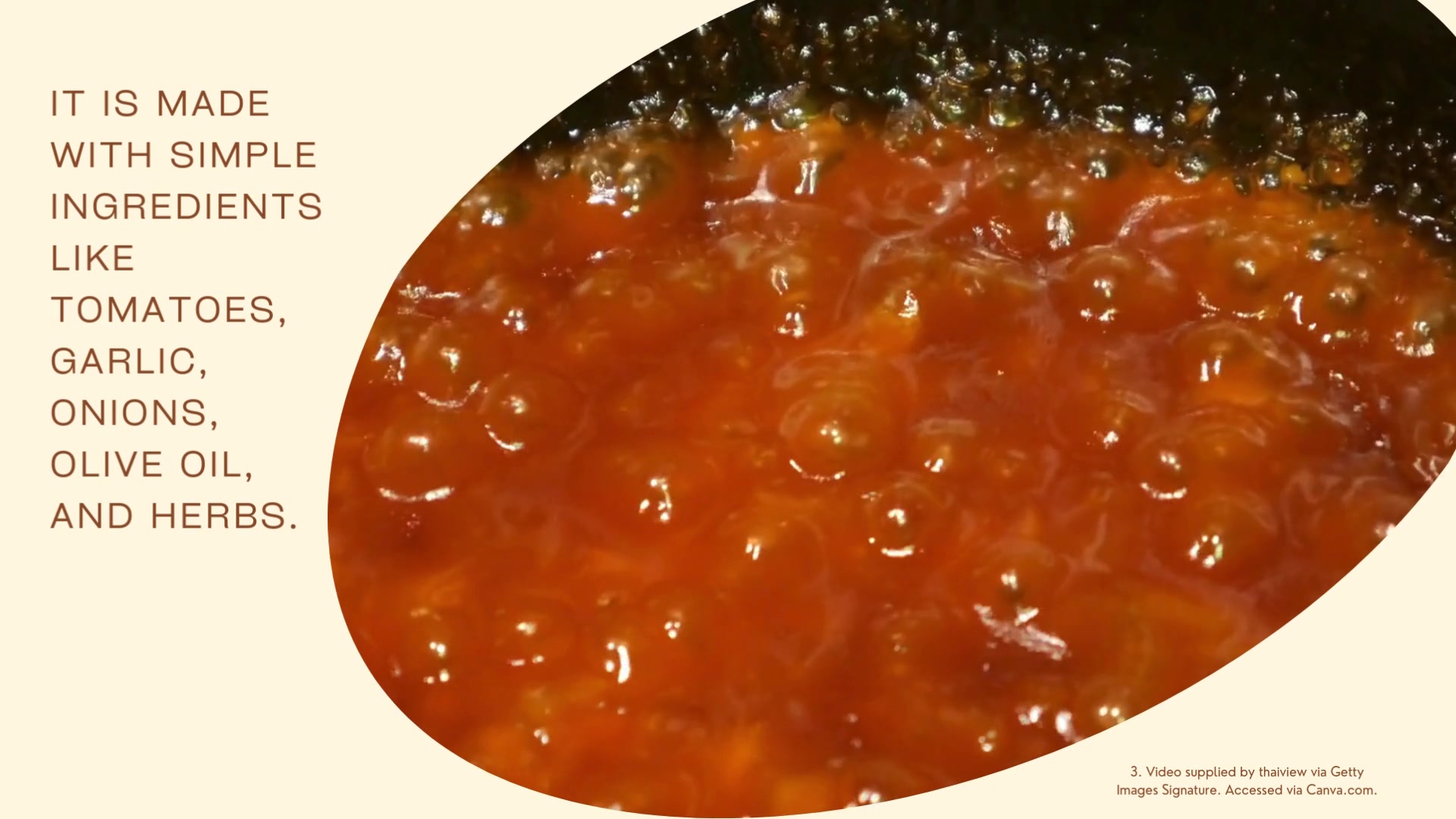 'Video thumbnail for Marinara Sauce '