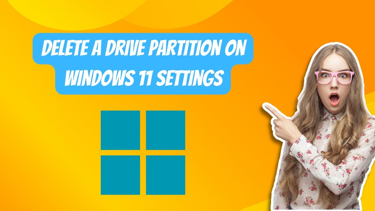 'Video thumbnail for How to Delete a Drive Partition on Windows 11 Settings | GearUpWindows Tutorial'