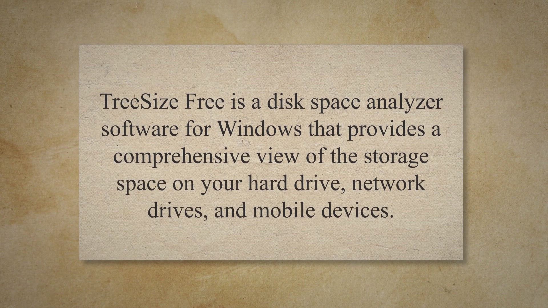 'Video thumbnail for TreeSize Free: A Comprehensive Disk Space Analyzer for Windows | Gear Up Windows'