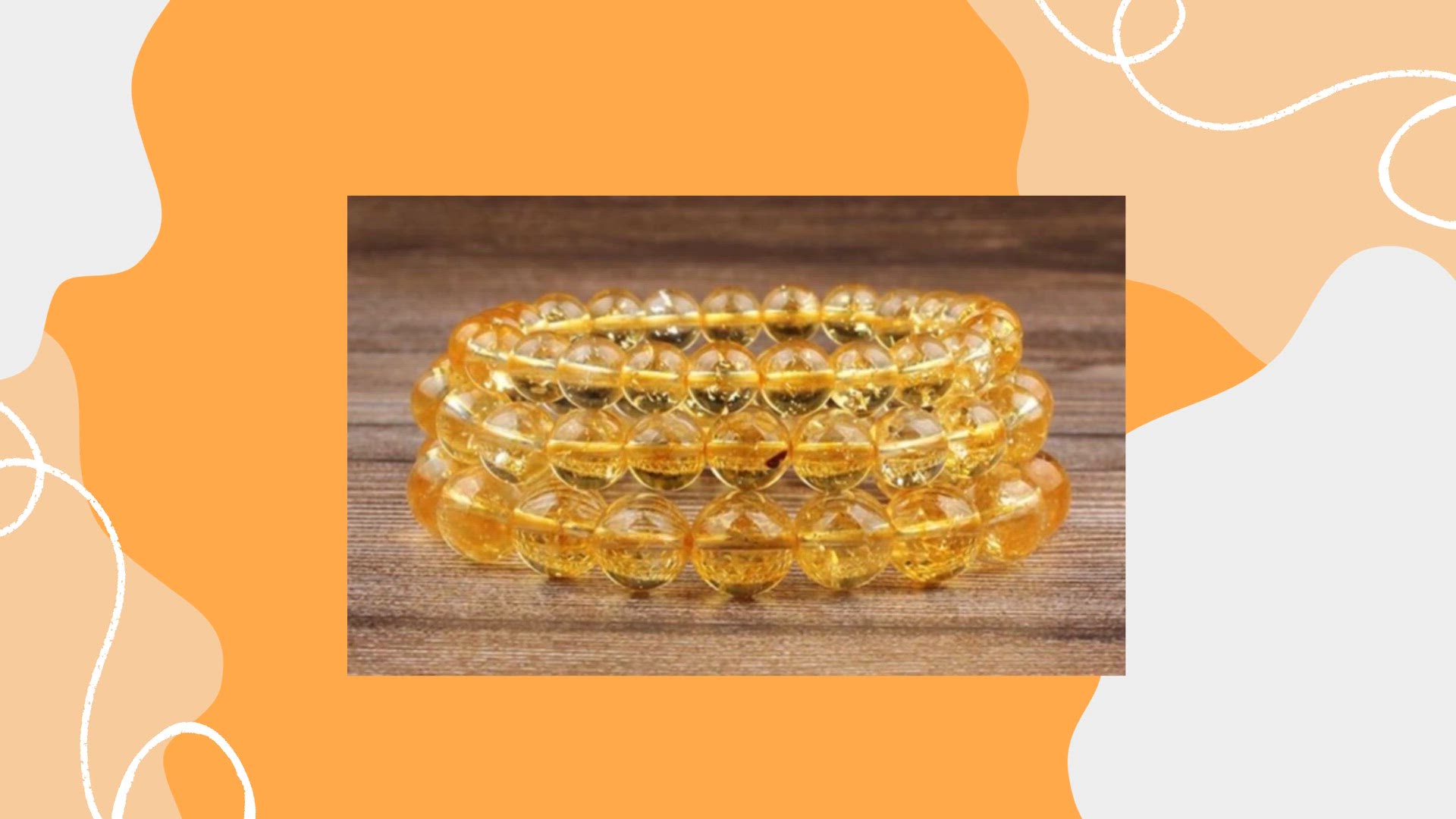 Video thumbnail for 黄水晶手链与风水:传递正能量和丰盛