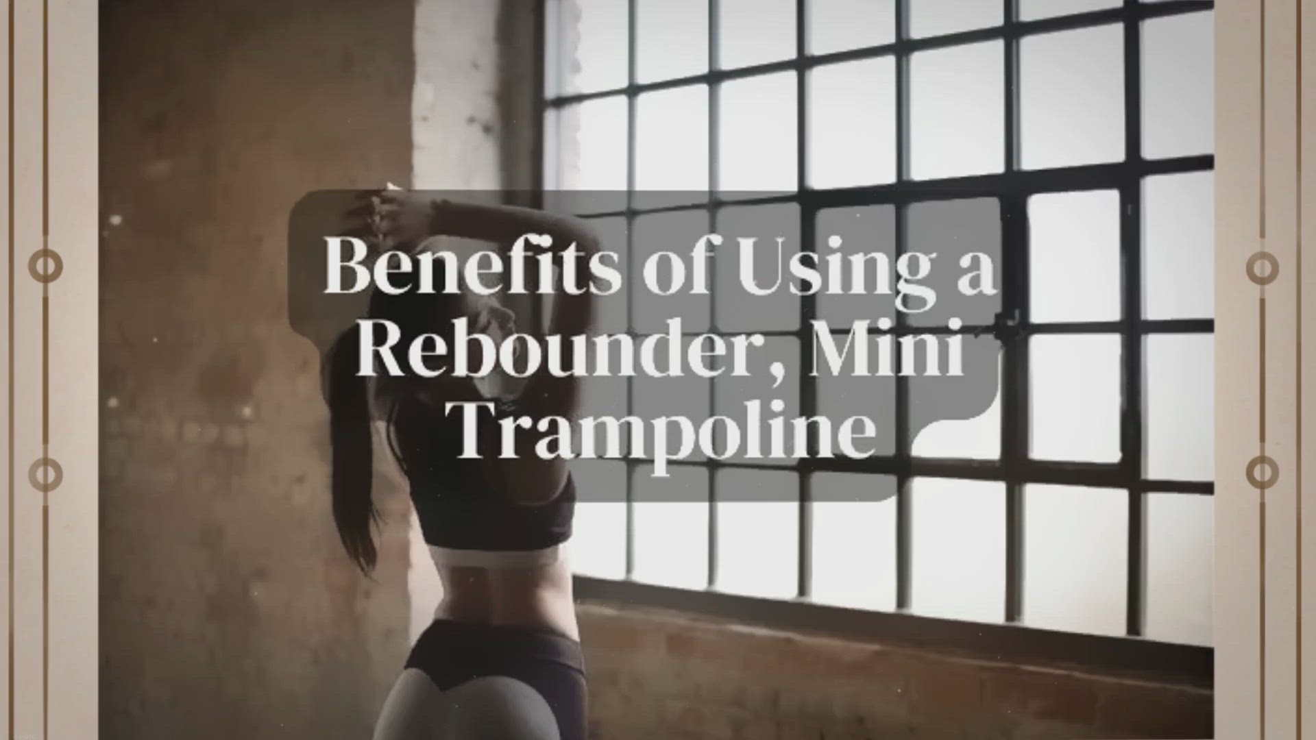 Video thumbnail for Benefit of A Rebounder