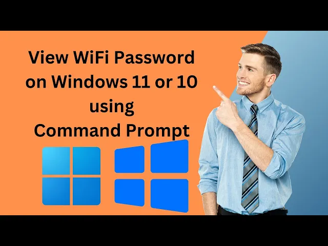 'Video thumbnail for How to Check or View WiFi Password on Windows 11 or 10 using Command Prompt | GearUpWindows Tutorial'