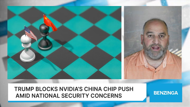 Video thumbnail for Trump Blocks Nvidia’s China Chip Push Amid National Security Concerns