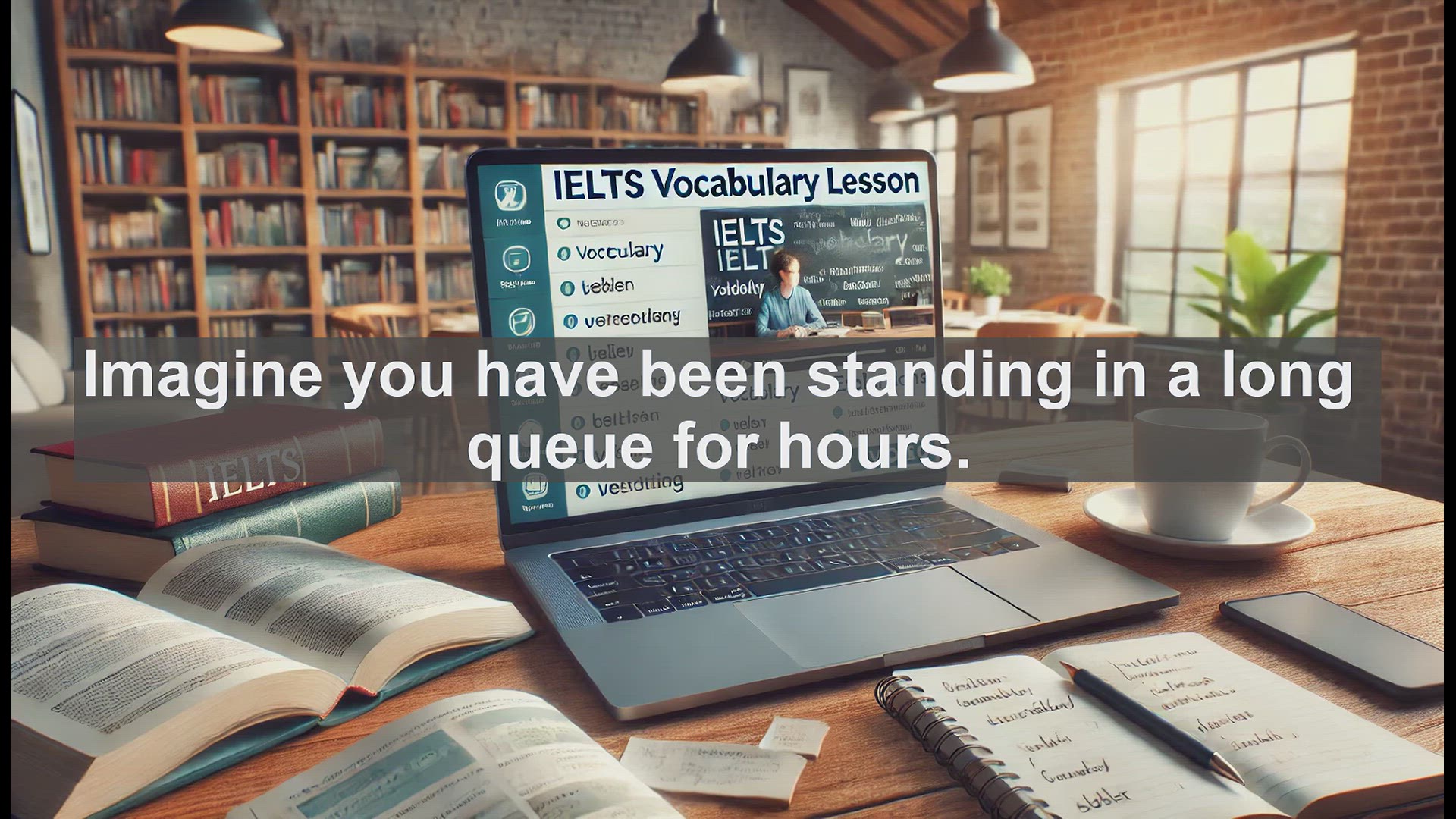 'Video thumbnail for 2500 Must Know IELTS 5.5 Vocabulary - Learn the Verb 'Sit': Essential English for Daily Use'
