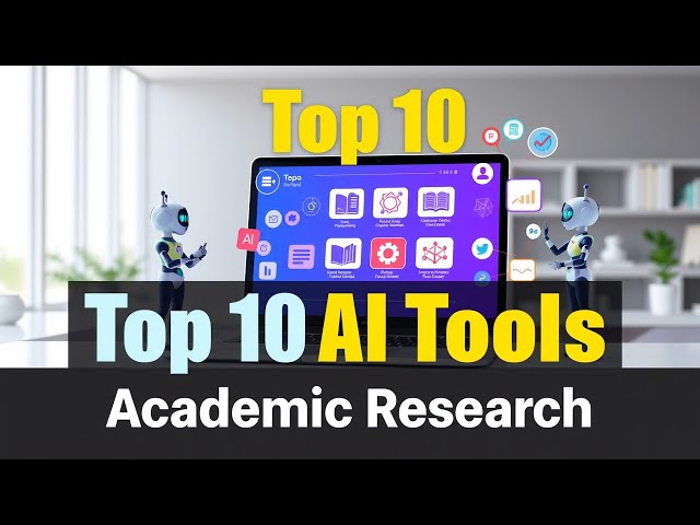 Video thumbnail for Top 10 AI Tools for Academic Research in 2025 | Boost Your Research Efficiency