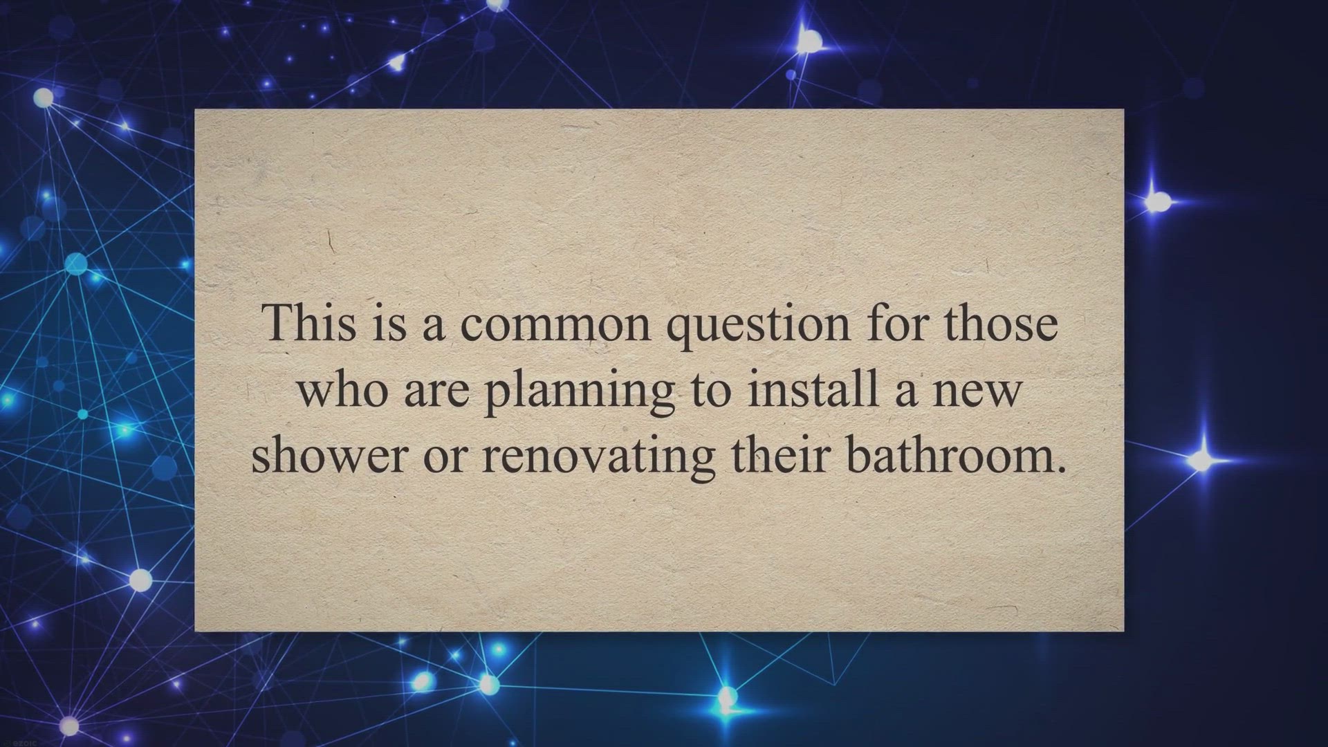 'Video thumbnail for Can A Shower Door Swing In?'