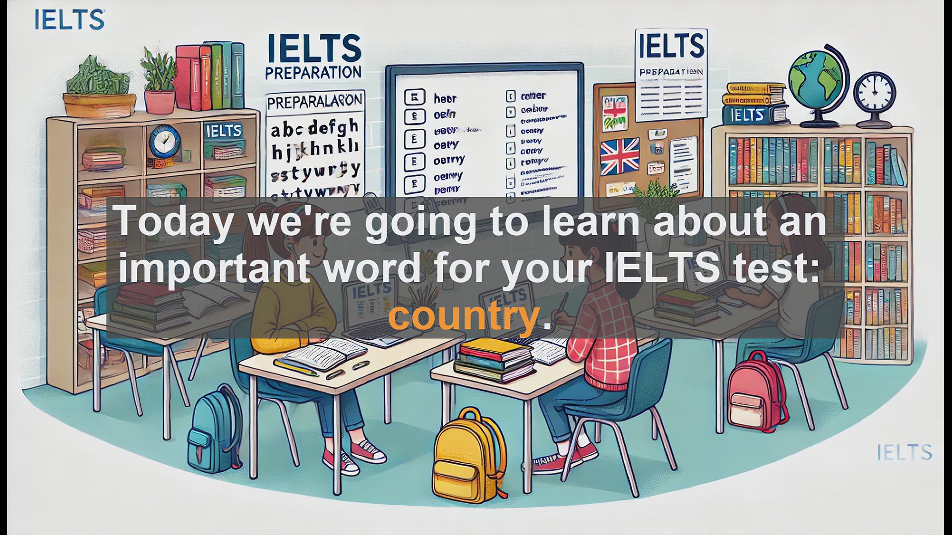 'Video thumbnail for 2500 Must Know IELTS 5.5 Vocabulary - IELTS Vocabulary: Understanding and Using 'Country''