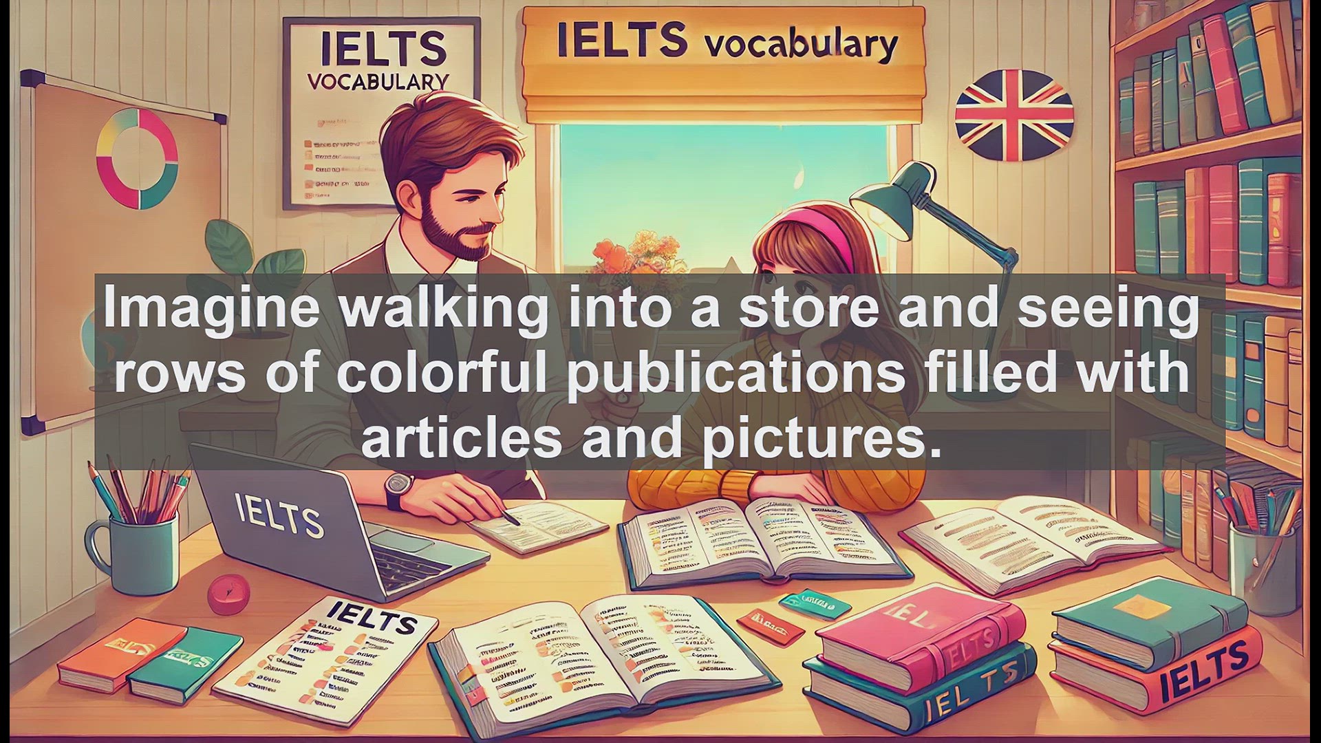 'Video thumbnail for 2500 Must Know IELTS 5.5 Vocabulary - What is a Magazine? IELTS Vocabulary Explained'