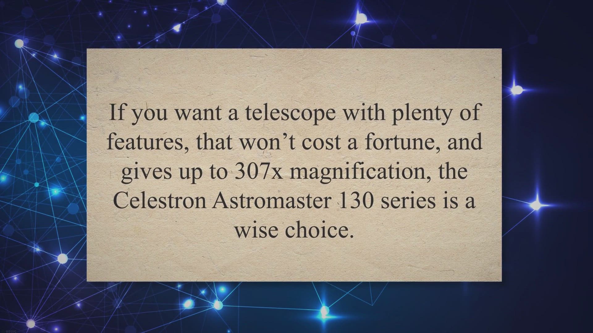 'Video thumbnail for Celestron 31045 Reflector Telescope '